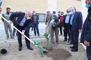 کاشت 280 اصله از گونه های گیاهی با حضور شهردار در دانشگاه اصفهان