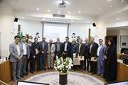تقدیر رئیس دانشگاه اصفهان از عملکرد اعضای دبیرخانه هیات نظارت، ارزیابی و تضمین کیفیت در دوره ششم  