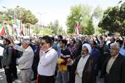 تجمع و اعلام همبستگی دانشگاهیان دانشگاه اصفهان و علوم پزشکی اصفهان در حمایت از دانشجویان حامی فلسطین