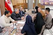دیدار مردمی هیات رئیسه و مدیران دانشگاه اصفهان، همزمان با هفته دولت برگزار شد