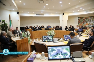 دیدار استادان جدید الاستخدام دانشگاه با دکتر رکنی زاده رئیس دانشگاه اصفهان