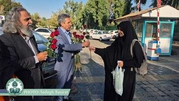 استقبال از دانشجویان به مناسبت آغاز سال تحصیلی 1406-1405